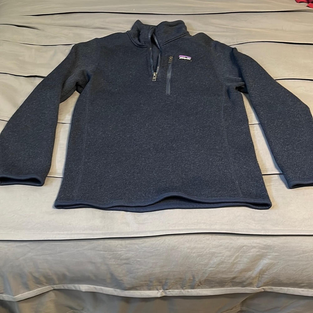 Boys 1/4 zip Patagonia Better Sweater